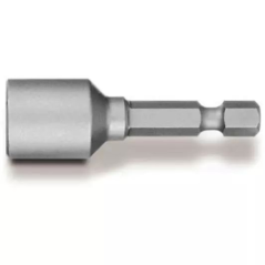 Douille 6 pans 1/4" D.12mm L.45mm