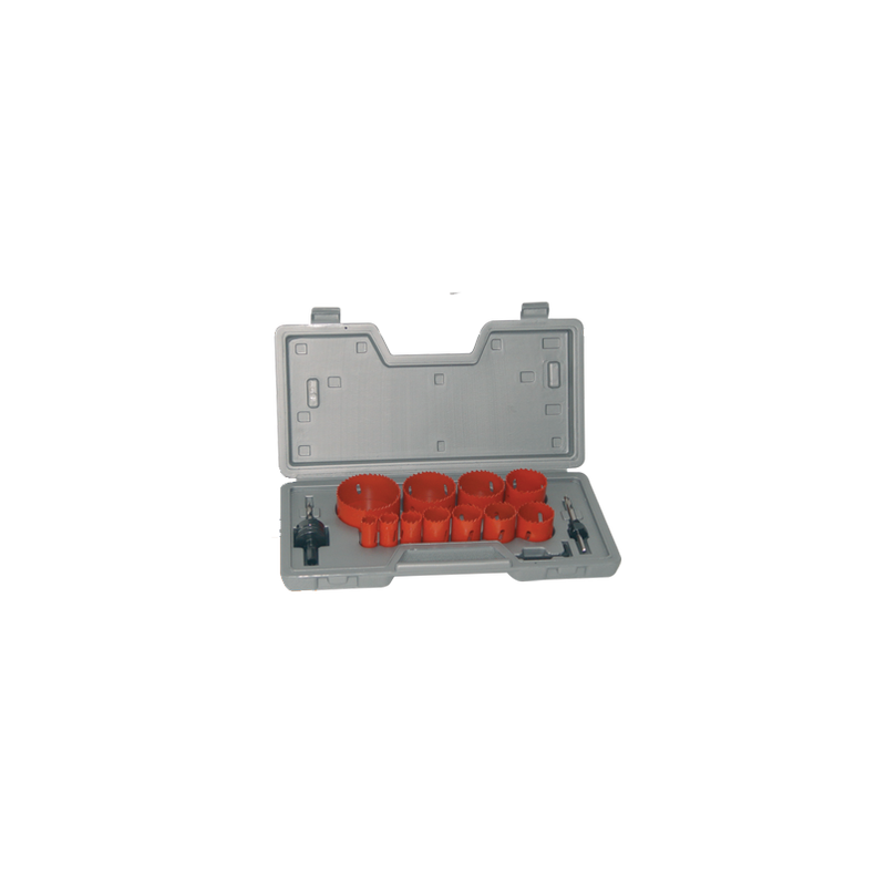 Kit 11 scies cloche bimétal + mandrins