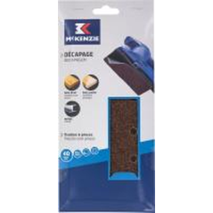 Patin pour ponceuse vibrante 93x230mm g40 décapage x10