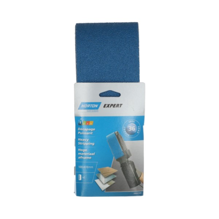 Bande reversible 100x610mm GR36 décapage x2