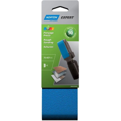 Bande reversible 75x457mm GR50 ponçage précis x2