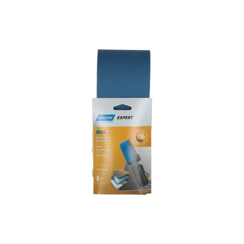 Bande reversible 100x610mm GR120 finition x2