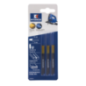 Lame scie sauteuse bois & plastique droite 15mm max x3