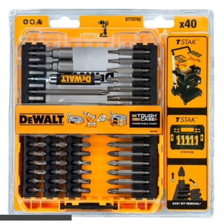 Coffret 40 embouts vissage Dewaltz