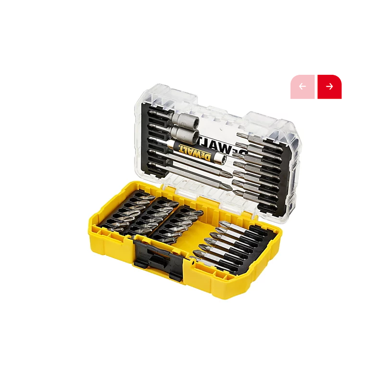 Coffret 40 embouts vissage Dewaltz