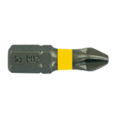 Embout vissage ph2 L.25mm torsion x2