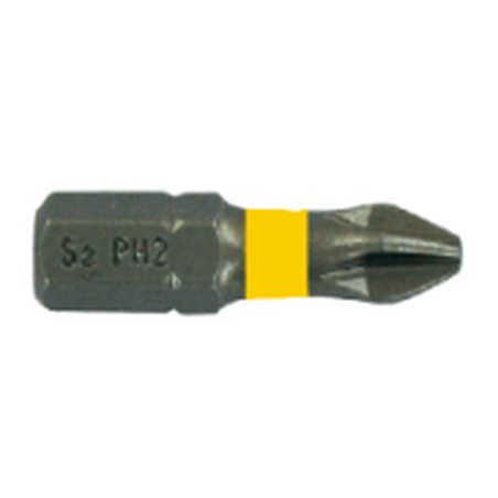 Embout vissage ph2 L.25mm torsion x2