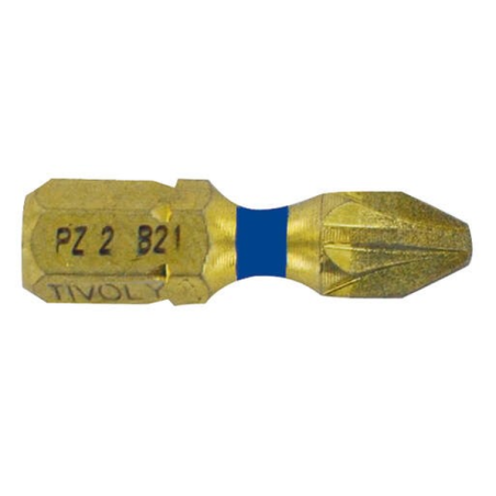 Embout vissage pz2 L.25mm 3.5-5mm torsion