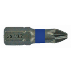 Embout vissage pz1 L.25mm torsion x2