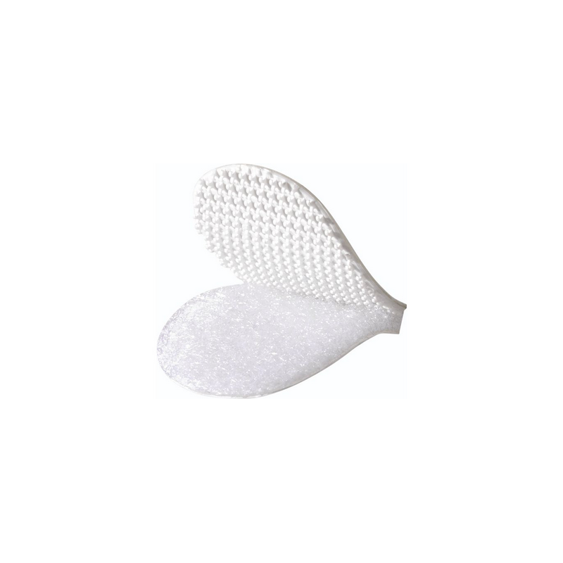 Pastilles velcro adhesives ronde blanc 16mm x16