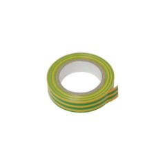 Ruban de repérage jaune/vert L.15mm 10m
