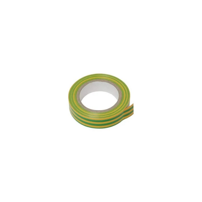 Ruban de repérage jaune/vert L.15mm 10m
