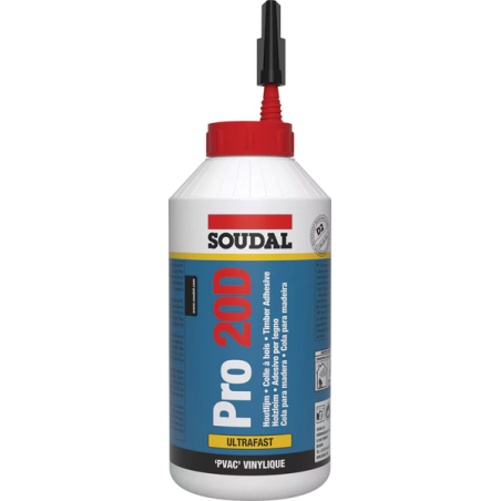 Soudal colle à bois super rapide 750g