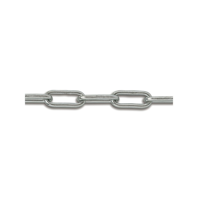 Chaîne D.4mm maille longue 100kg v/ml
