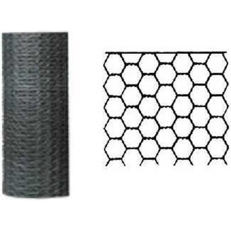 Grillage galvanisé hexagonal 1 x 25m