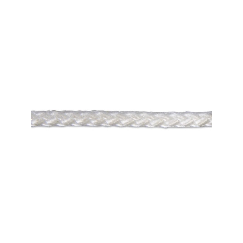 Corde polypropylène tressée D.5mm blanc v/ml