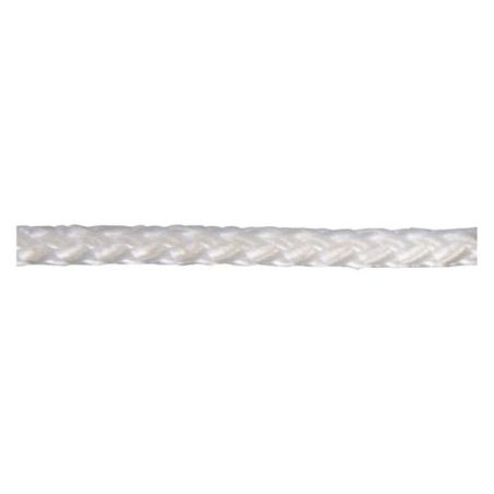 Corde polypropylène tressée D.6mm blanc v/ml