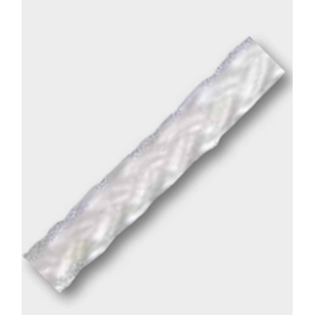 Corde polypropylène tressée D.8mm blanc v/ml