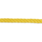 Corde polypropylène torsadée D.8mm jaune v/ml