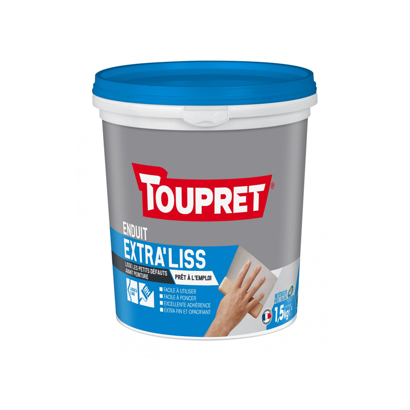 Toupret enduit extra'liss pâte 1.5kg