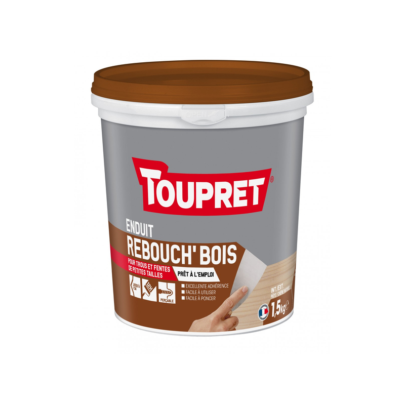 Enduit rebouch'bois bois 1.5kg