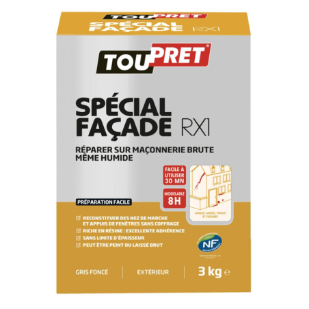 Enduit de réparation 3kg Toupret