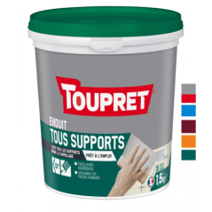 Enduit tous supports 3 en 1 pâte 1.5kg Toupret