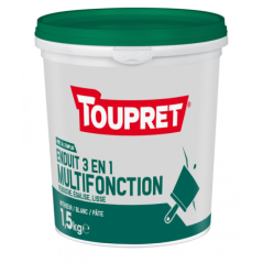 Enduit Multi-fonction 3 en 1 pâte 1.5kg Toupret