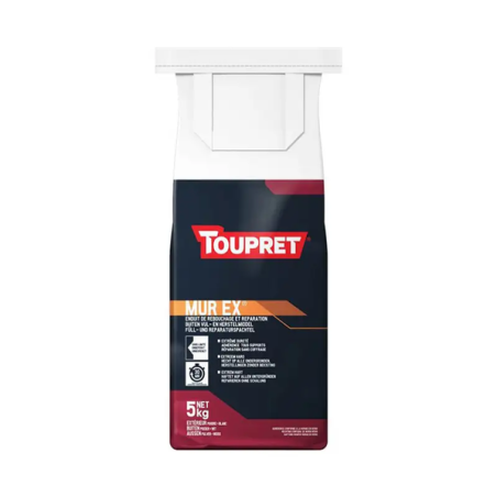 Enduit rebouchage murex 5kg Toupret