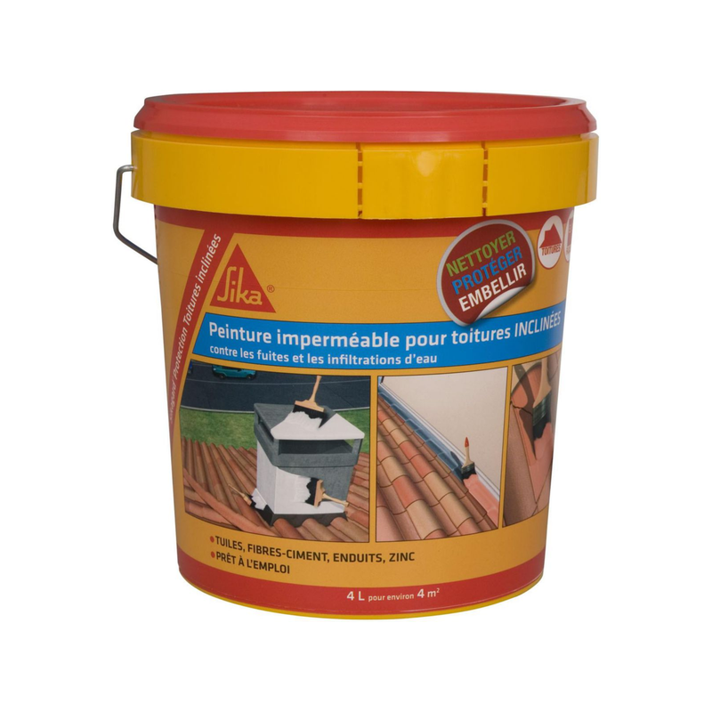 Sikagarde protection pour toiture 4L blanc