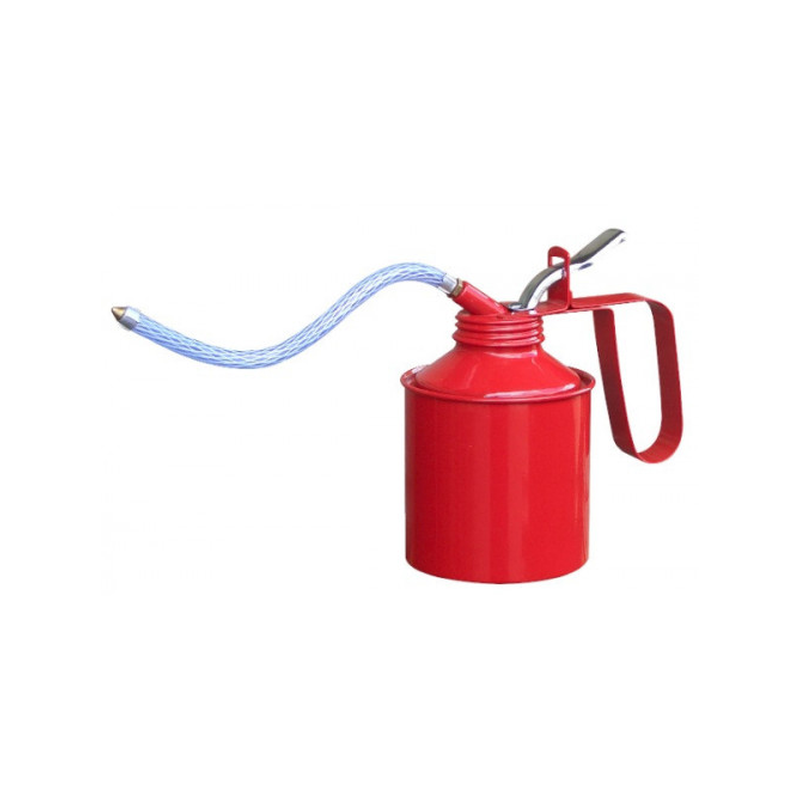 Burette metal bec flexible rouge 500ml