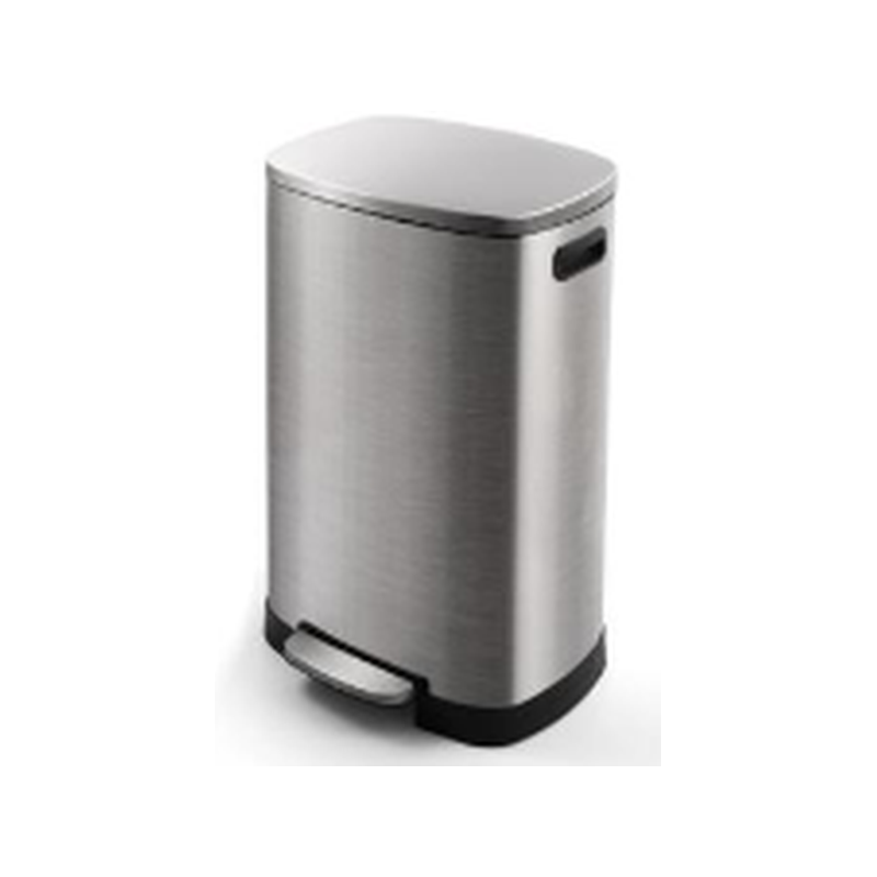 Poubelle 50L 42.5 x 30 x 66.5cm grise