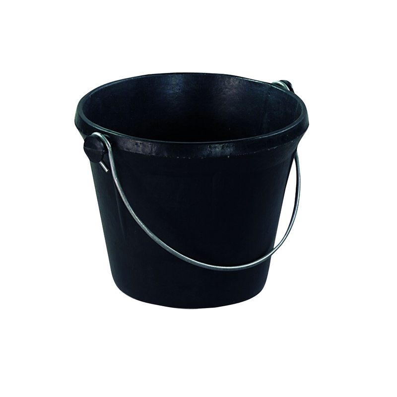 Seau de maçon 12l caoutchouc