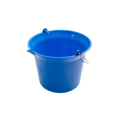 Seau 11l polypropylene bleu