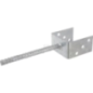 Support de poteau u fv 71/100x60x5mm