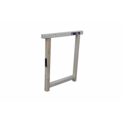Tréteau pin massif 75.5x38x73.5cm 800kg pro