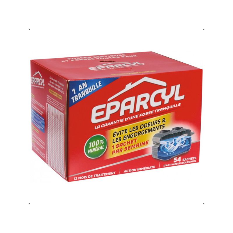Eparcyl activateur de fosse septique x54