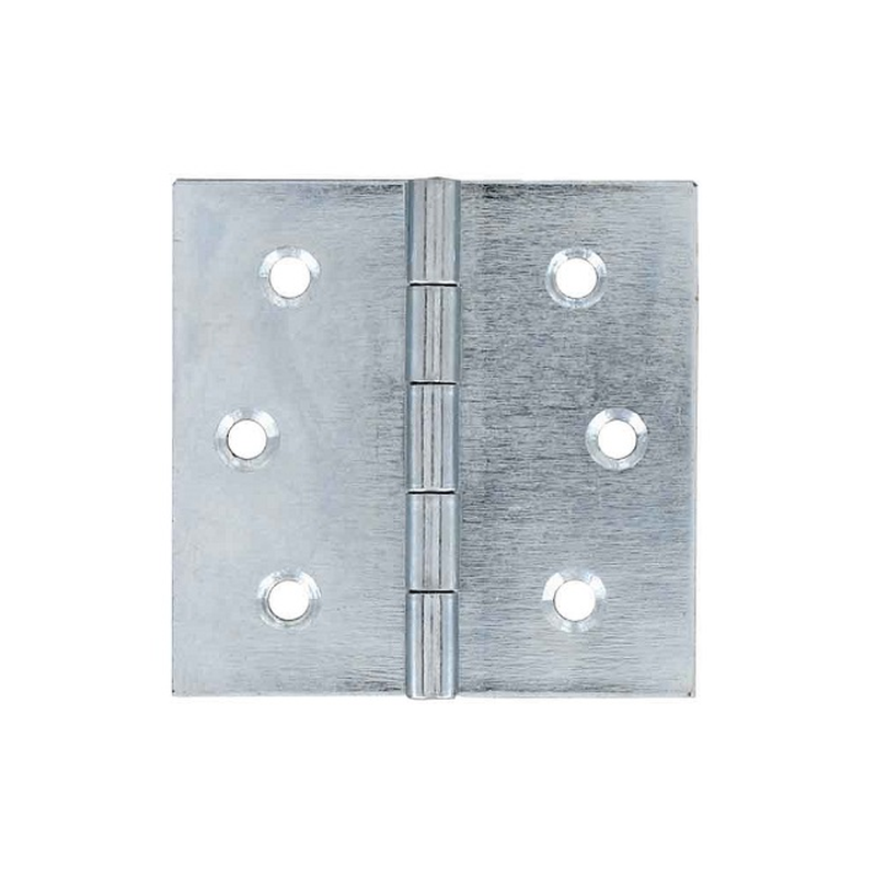 Charnière carrée acier zingué 50x50mm x2