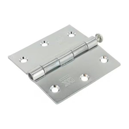 Charnière carrée acier zingué 90x90mm