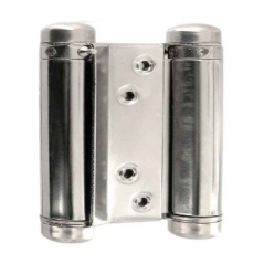 Charnière double à ressort acier 125mm