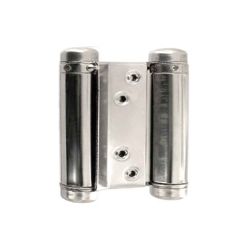 Charnière double à ressort acier 125mm