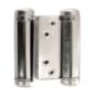 Charnière double à ressort acier 125mm