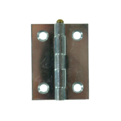 Charnière étroite acier zingué 25x25mm