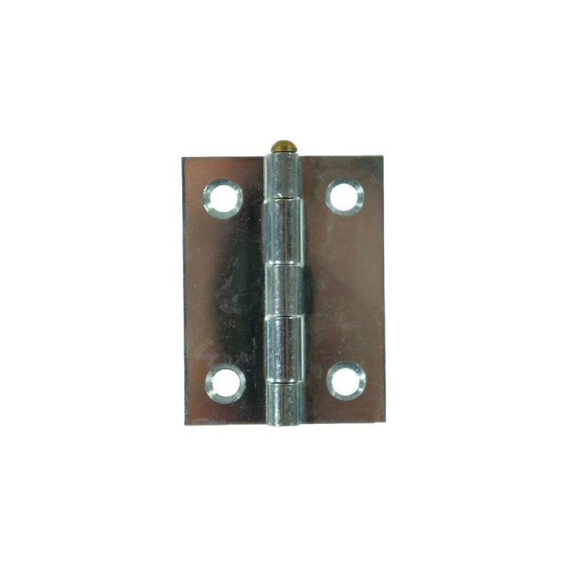 Charnière étroite acier zingué 25x25mm