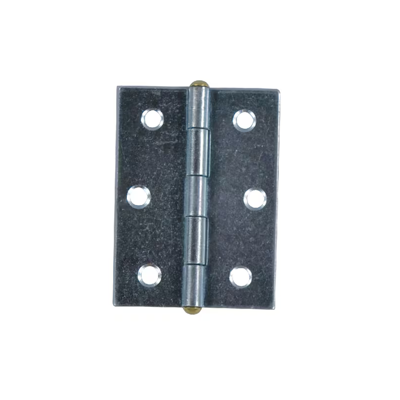 Charnière étroite acier zingué 70x51mm