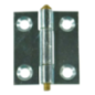 Charnière étroite acier zingué 30x30mm