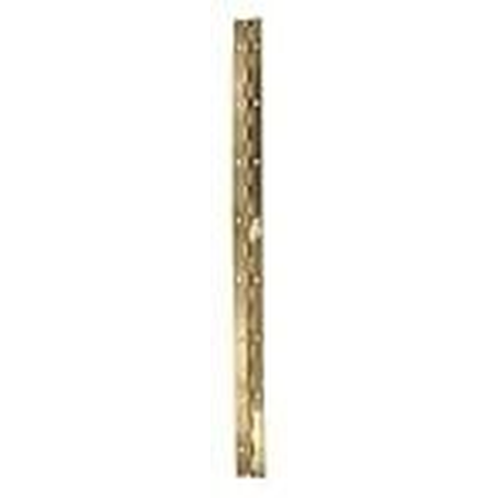 Charnière à piano laitonné 480x25mm