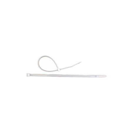 Collier 2.5x135mm blanc x100