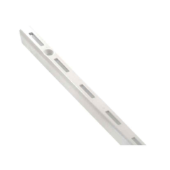 Crémaillère simple blanche 1m