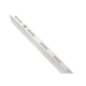 Crémaillère simple blanche 1m